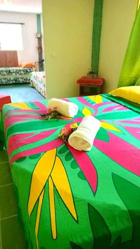 เตียงในห้องที่ Opeha 3