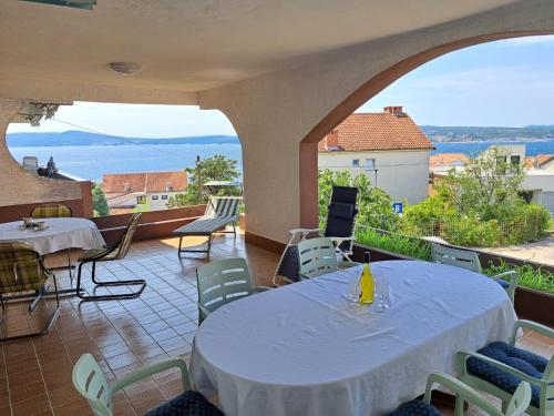 Villa JIL Crikvenica mit Meerblick