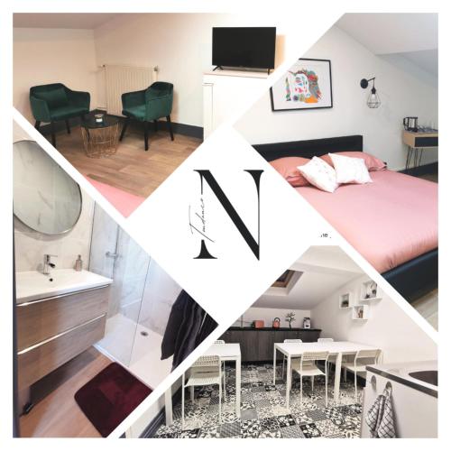 Nuit Tendance Mâcon - Chambre cosy centre ville E