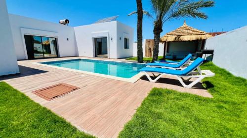 Villa de luxe avec piscine privée à Tezdainne, Djerba
