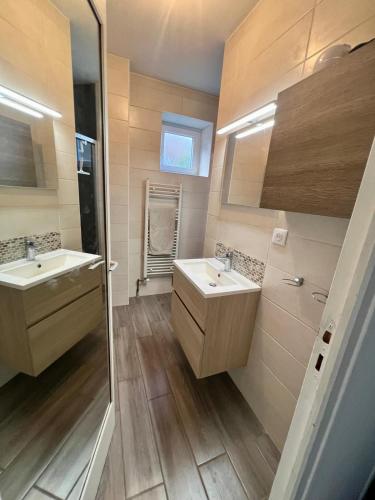 Chambre avec entrée indépendante, SDB privative, piscine et grand garage et proche hyper-centre