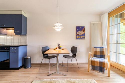 Modern Wengen Studio - Ski-in, Ski-out - by Wengen Rentals