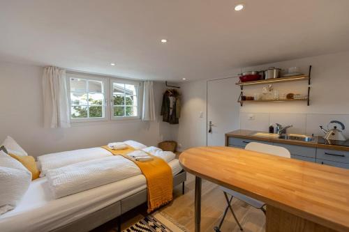 Sunny Bijou Studio - Ski-in, Ski-out - by Wengen Rentals