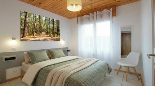 Llit o llits en una habitació de Résidence Amaréna