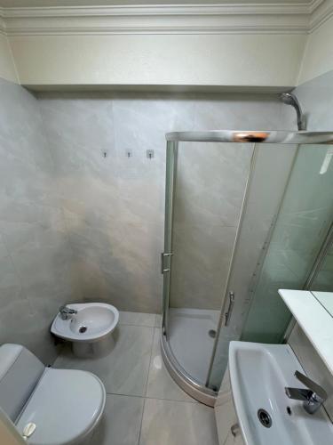 Koupelna v ubytování T-Home