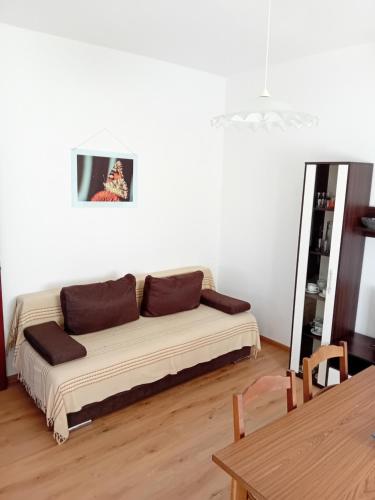 a living room with a couch and a table at Dume in Povljana
