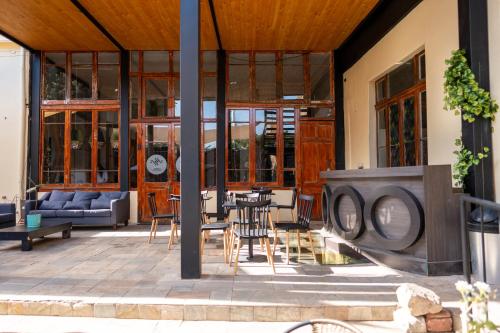Zona d'estar a Happy House Hostel