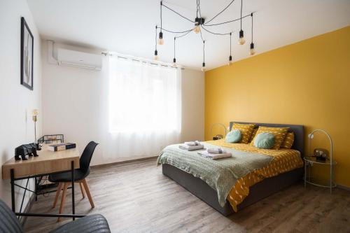 Confortable appartement 4 étoiles avec parking à seulement 150m des thermes de Bains-les-Bains