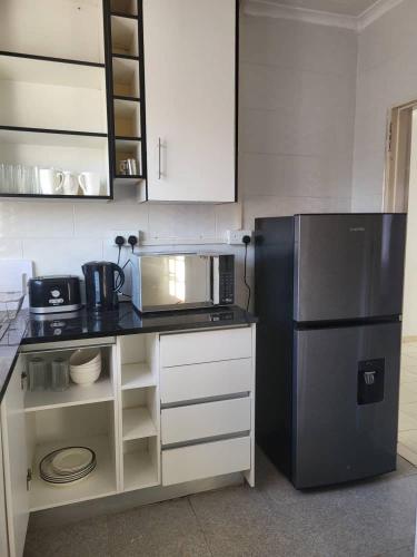 Dapur atau dapur kecil di Winterfall Cottage