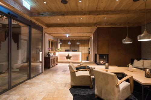 Kuchyň nebo kuchyňský kout v ubytování Hotel Winterbauer