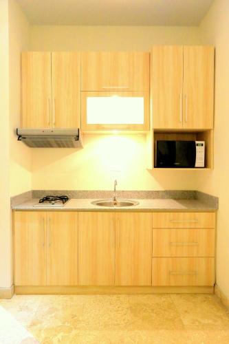 Dapur atau dapur kecil di The Jas Villas