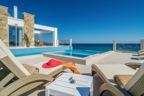 Luxury Villa Zante Villa Malada 3 Bedroom Sea Views Vasilikos