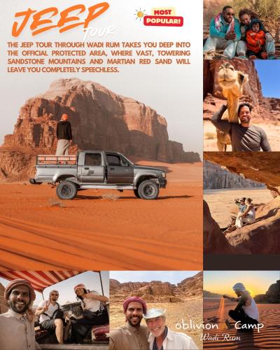 Fotografie z fotogalerie ubytování Oblivion Camp Wadi Rum v destinaci Wadi Rum