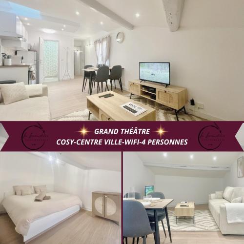 Grand Théâtre - Cosy, Centre-ville, 4 personnes, 1 chambre
