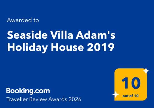 Seaside Villa Adam's Holiday House 2019