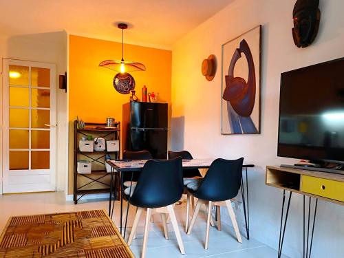CANNES Appartement - terrasse, jardin prive, parking, piscine, climatisation