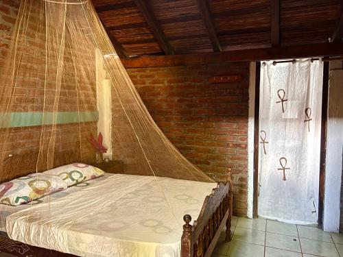 Llit o llits en una habitació de Casa Corazón