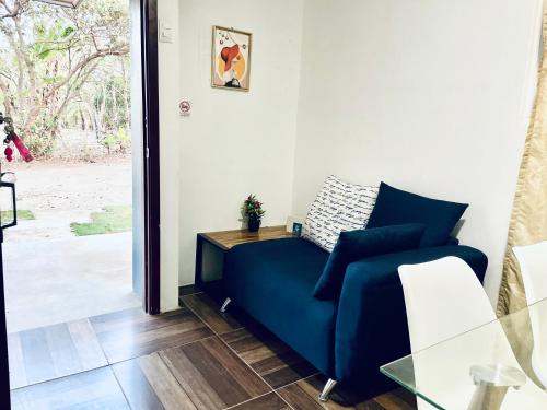 Posezení v ubytování Quinta el Refugio