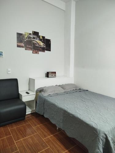 Nova Loft tesisinde bir odada yatak veya yataklar