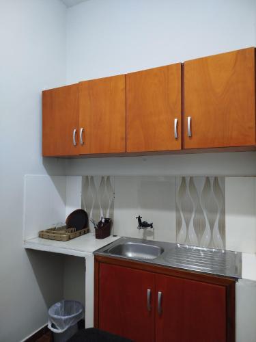 Nova Loft tesisinde mutfak veya mini mutfak