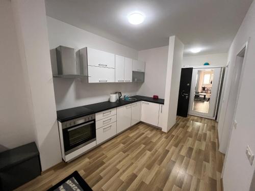 Køkken eller tekøkken på Apartment Hati