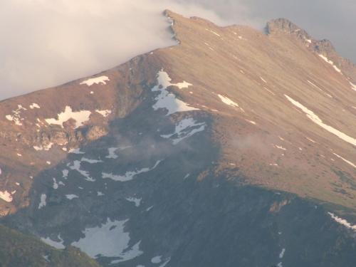 an aerial view of a snow covered mountain at Apartamenty w Jurgowie Świstokówka in Jurgów