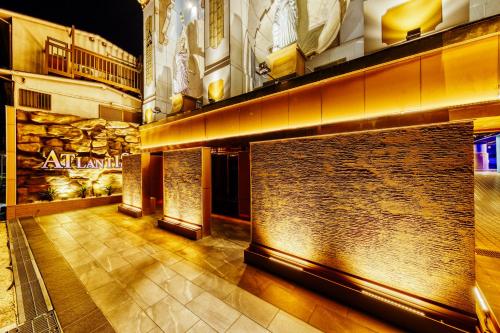 a lobby of an apartment building with at HOTEL ATLANTIS IKUTAMA -Adult Only in Osaka