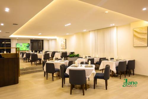 En restaurant eller et andet spisested på Jano Hotel
