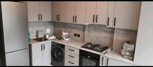 Cuina o zona de cuina de Telecentru apartament