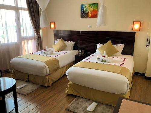 Llit o llits en una habitació de Delano Hotel