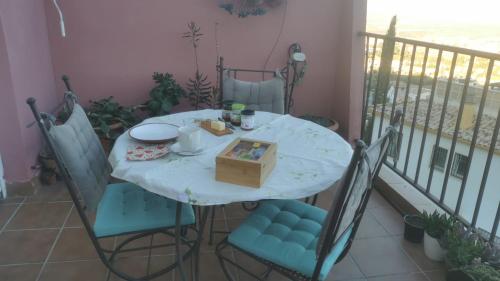 Habitación individual con terraza y vistas