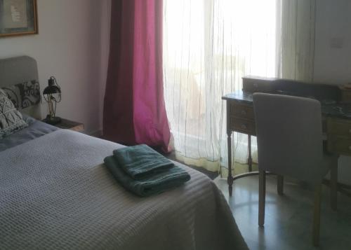 Habitación individual con terraza y vistas