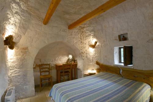 Postel nebo postele na pokoji v ubytování B&B La Gufa