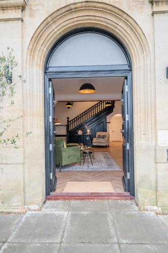 an archway leading into the living room of a house at No 4 The Halesworth in Halesworth