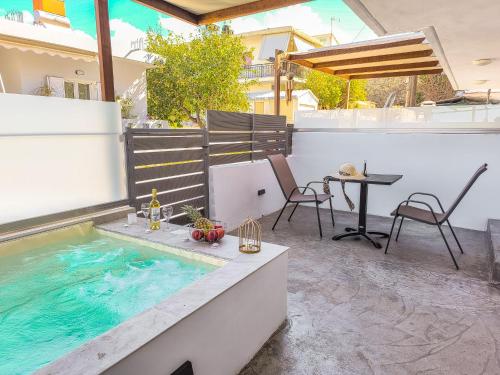 Cozy Apartment private plunge pool- Fiber Internet - Private Parking
