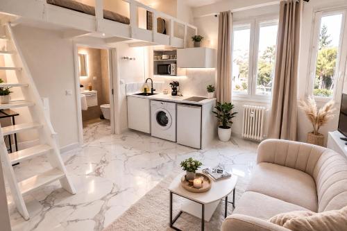 Studio chic rénové à 5 min du Palais & de la Croisette Cannes