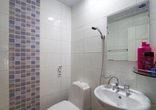 Koupelna v ubytování Dorandoran Guesthouse