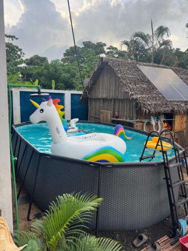 Piscina a Chez falisoa o a prop