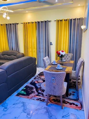 Prostor za sedenje u objektu Résidence GOUDJA 2