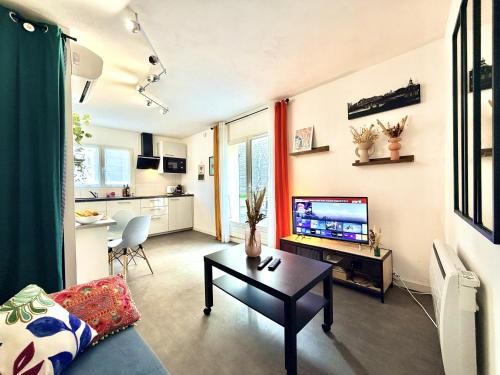 " Terrasse de Barcelone " Centre Ville - Wifi - Draps