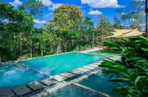 Piscina a Casa Luna o a prop