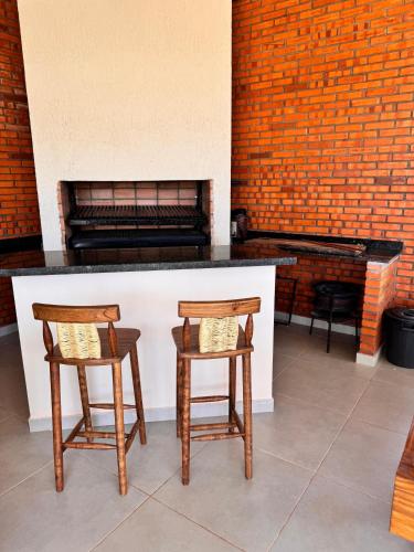 Khu vực ghế ngồi tại Quinta Lapacho y Sol