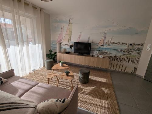 Côté Phares, 4 étoiles, appartement 43 m2 Vue Mer