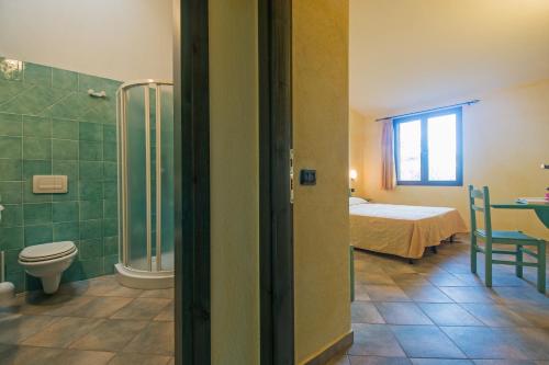 Koupelna v ubytování Albergo Residenziale Gli Ontani