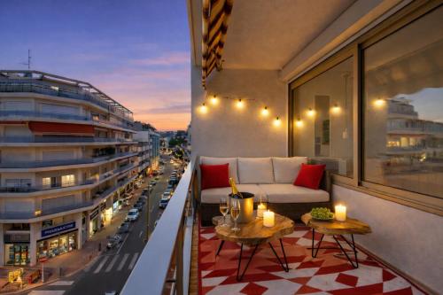 Luxury Maubourg - Vue mer - Croisette 50m plage - Clim - terrasse