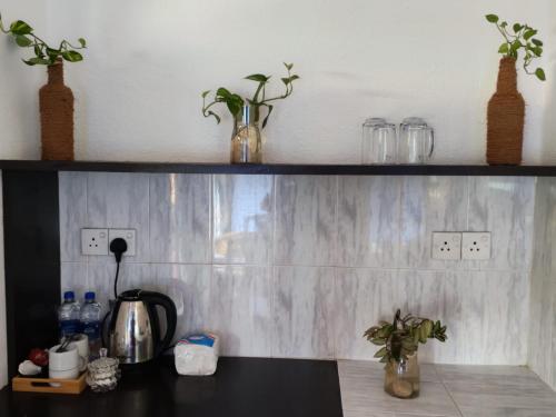 Dapur atau dapur kecil di E-Beach Resort