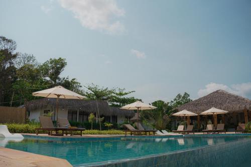 Piscina a The Beach Resort o a prop