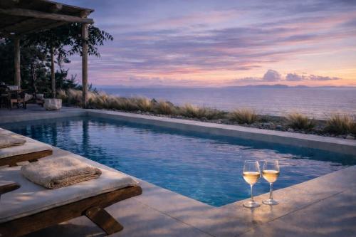 Spathes Luxury Private Pool Villa with Sea View in Kefalonia