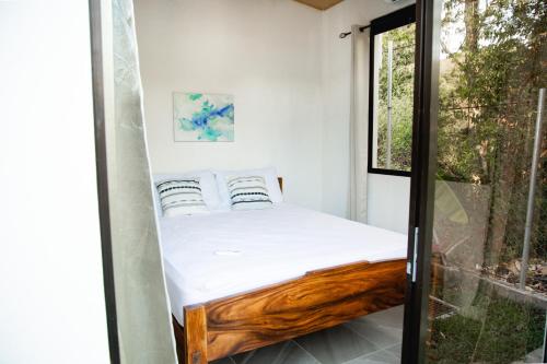 Llit o llits en una habitació de Villa Palmarcito