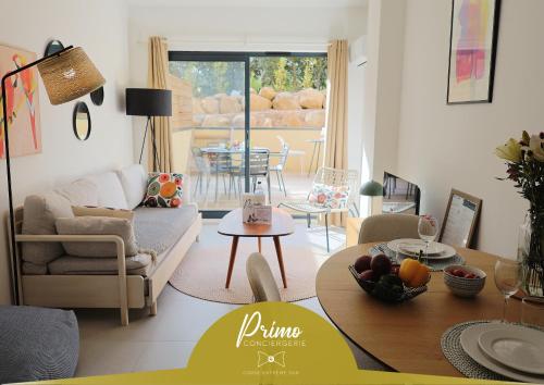 Filori - T2 avec piscine chauffée et plage privée